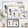 thumbnail image 4 of Designart Minimalistic Compostion of Organic Shapes I FLOAT FRAME WALL ART, 4 of 4