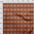 thumbnail image 2 of oneOone Viscose Chiffon Fabric Leaves & Lotus Block Printed Craft Fabric BTY 42 Inch Wide, 2 of 4