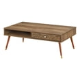 thumbnail image 1 of Monarch Specialties Coffee Table, Accent, Cocktail, Rectangular, Storage, Living Room, 44"l, Wood, Laminate, Walnut, Mid Century, 1 of 4