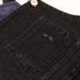 thumbnail image 4 of KIDSCOOL SPACE Little Boys Slim Fit Jeans,Ripped Big Bib Pocket Fashion Denim Overalls,Grey,5-6 Years, 4 of 7