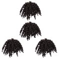 thumbnail image 1 of EeaseCA 4pcs Twists Crochet Braids Twists Fluffy Curly Synthetic Braiding Hair Extension, 1 of 8