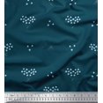 thumbnail image 1 of Soimoi Cotton Duck Fabric Dot & Floral Artistic Print Sewing Fabric Yard 42 Inch Wide, 1 of 5