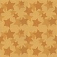 thumbnail image 1 of Ahgly Company Tapis de Zone Carré Transitionnel Néon Orange Lavable en Machine, 5 Pieds Carré, 1 of 7