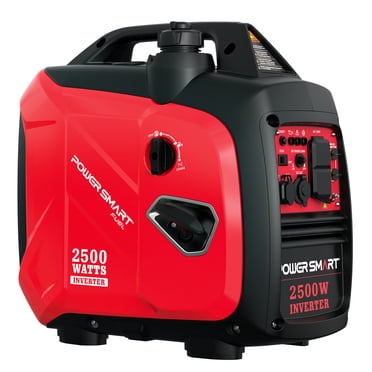 PowerSmart 2500W Portable Inverter Generator,Super Quiet 4-Stroke Engine,  Eco-Mode Feature, Home Use & Camping