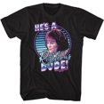 thumbnail image 1 of Ferris Beuller's Day Off Righteous Black Adult T-Shirt, 1 of 2
