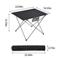 thumbnail image 4 of Feltree Ultralight Aluminum Portable Outdoor Folding Table, Suitable for Picnics, Camping, Barbecue, 4 of 8