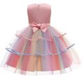 thumbnail image 2 of Flower Girls Unicorn Dress Birthday Party Pageant Costume Halloween, 2 of 3