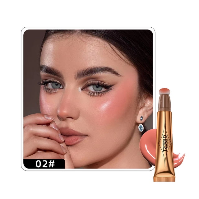 Bilqis Liquid Contour Beauty Wand Blush Highlighter Contouring Stick Set With Cushion Applicator Cream Face Rouge Bronzer Luminizer Pen Trio Smooth Blendable Moist Waterproof Makeup