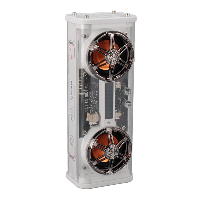 Transparent Speaker, Powerful Sound With Subwoofer, 5.3, Colorful Lights, Transparent Mech Design, For Home Party Travel