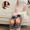 thumbnail image 1 of USB Heated Knee Pad | Wearable Heating Pad for Knee and Shoulder | Portable Heating Wrap with Adjustable Strap | 5 Temperature & 3 Massage Modes | Rechargeable Heating Pad, 1 of 9