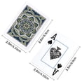 thumbnail image 4 of Metsyth Plastic Waterproof Playing Cards 4 Pack Poker Cards Jumbo Index Large Print Playing Cards for Adults Seniors Bulk Decks of Cards Set Professional Poker Cards, 4 of 6
