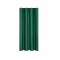 thumbnail image 2 of Thermal Insulated Soundproof Curtains for Bedroom - Polyester Window Drapes with Grommets Machine Washable & Light Blocking for Living, Green, JKODE, 2 of 8