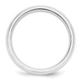 thumbnail image 2 of 14K White Gold 5mm Standard Comfort Fit Band Size 14, 2 of 5