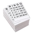 thumbnail image 1 of Bingo Game Paper Cards Game Cards 60 Faces Single Design 6 Inches (Bingo Cards Only), 1 of 10