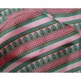thumbnail image 4 of oneOone Silk Tabby Fabric Ethnic Block Printed Fabric 1 Yard 42 Inch Wide, 4 of 4