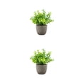 thumbnail image 4 of Redempat Plastic Easy To Clean Artificial Succulent Realistic Appearance Long-lasting Durability Eco-friendly blue babysbreath 2Set, 4 of 6