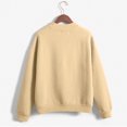 thumbnail image 5 of CEHVOM Femmes Mode Décontractée Imprimé Col Rond Ample Manches Longues Hauts Courts Blouse Chandails Sans Capuche Liquidation, 5 of 5