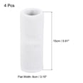 thumbnail image 2 of Unique Bargains Bracelets de Sport 8x15 cm en Éponge Absorbante, Bande Anti-Transpiration Athlétique, Blanc, Lot de 4, 2 of 7