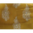 thumbnail image 5 of oneOone Georgette Viscose Yellow Fabric Block Dress Material Fabric Print Fabric By The Yard 42 Inch Wide-VM, 5 of 5