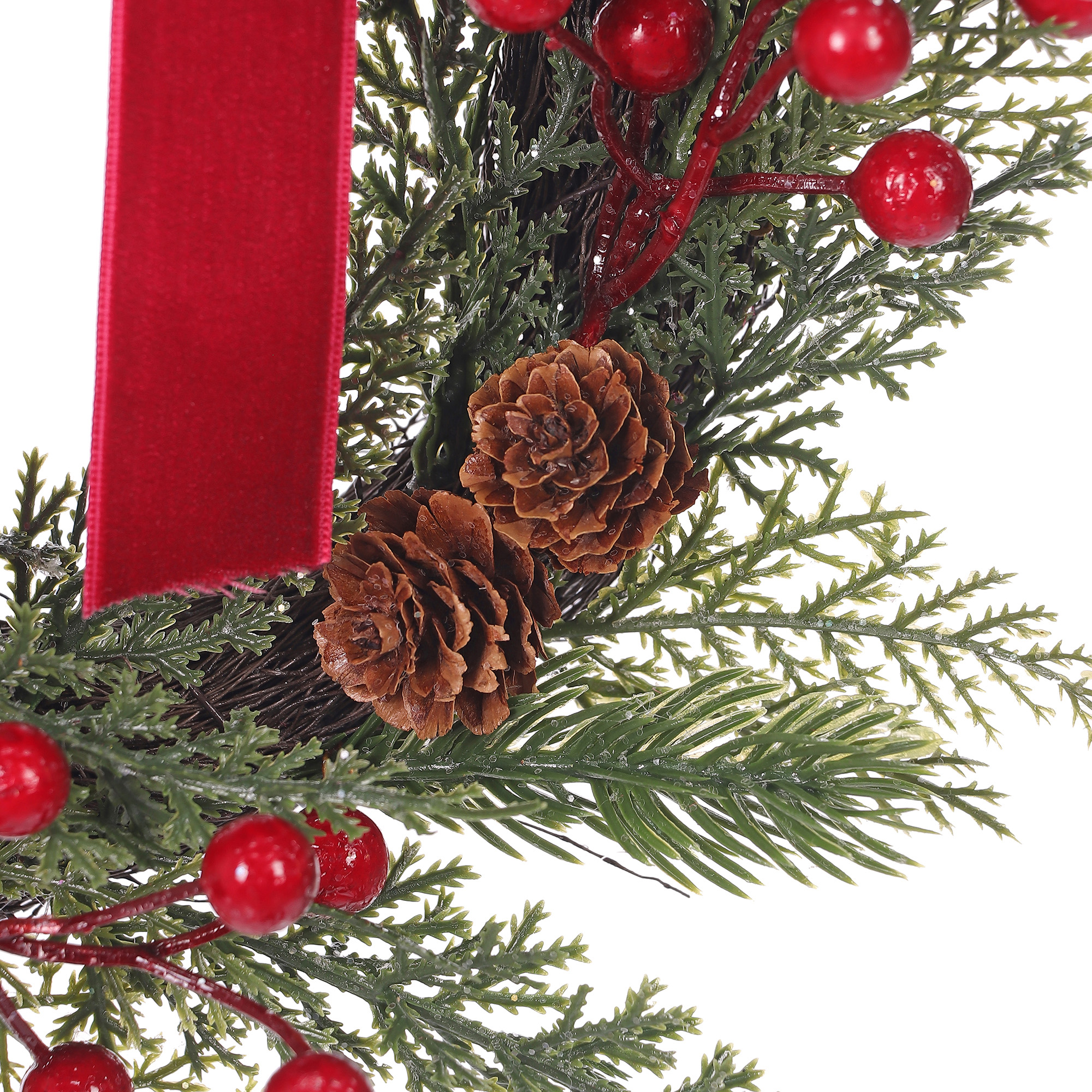 DÉCORATION DE GUIRLANDE MULTI MINI BAIES HOLIDAY TIME PL 14