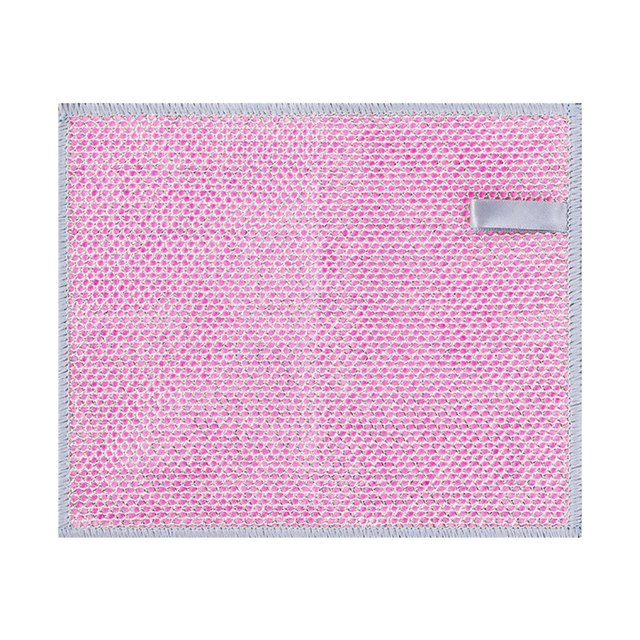 Pots and Pans,Double-Sided Steel Dishcloth Kitchen Brush Pots and Pans Non-Stick Non-Silk Metal Cleaning Cloth Imitation Rags,Rags for Cleaning,Dishcloths for Kitchen,Kitchen Pots and Pans