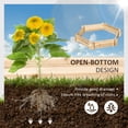 thumbnail image 4 of Outsunny Screwless Raised Garden Bed Hexagon Planter Box for Vegetables, 4 of 10