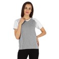 thumbnail image 1 of Inkmeso Solid Short Sleeve T-Shirt For Womens Sporty Casual Solid Basic Workout Shirts, 1 of 7