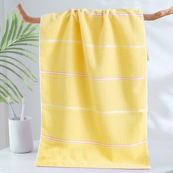 Chmadoxn Throw Blanket, Throw Blanket for Couch 40 X 90cm Pures Cottons Bath Towels Large Towel For Sports Elongated Enlarged Thickened Men's And Women's Bath Towels Cotton Towels