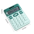 thumbnail image 3 of TACILIP Home Decor, Solar Battery Dualu Purpo Calculator 12-digit Portable Calculator With Large Buttons For Study Busine And Office U, Men Gifts, 3 of 8