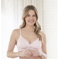 thumbnail image 1 of Bestform 97086248 Striped Wireless Cotton Bra with Lightly-Lined Cups, 1 of 7