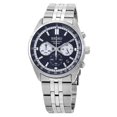 thumbnail image 1 of Seiko Discover More Chronographe Acier Inoxydable Cadran Bleu Quartz SSB427P1 100 m Montre pour Homme, 1 of 1