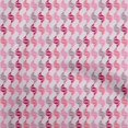 thumbnail image 1 of oneOone Cotton Poplin Light Pink Fabric Geometric Sewing Craft Projects Fabric Prints By Yard 42 Inch Wide, 1 of 5
