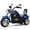 Blue, variant on Gymax 6V Kids Ride On Chopper Motorcycle 3 Wheel Trike with Headlight Blue