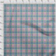 thumbnail image 3 of oneOone Cotton Poplin Fabric Madras Check Print Sewing Fabric BTY 56 Inch Wide, 3 of 4
