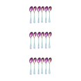thumbnail image 4 of Wweixi 6pieces Lightweight And Portable Stainless Steel Set For Easy Dining On Go Stainless Steel Spoons Easy To Clean colours 3Set, 4 of 6