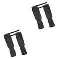 thumbnail image 1 of Transemion 1 Pair Shin Instep Guards MMA Elastic Protector and Protection Supplies Training Black S 2Set, 1 of 6