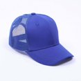 thumbnail image 4 of Women Adjustable Ponytail Baseball Cap Girl Snapback Outdoor Caps Female Summer Hats Mesh Net Trucker Hat, 4 of 7