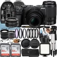 thumbnail image 1 of Nikon Z30 Mirrorless Camera with NIKKOR 16-50mm + DX 50-250mm Zoom Lens + 2 Pack 64GB Memory Card + Case + Tripod + ZeeTech Accessory Bundle, 1 of 6