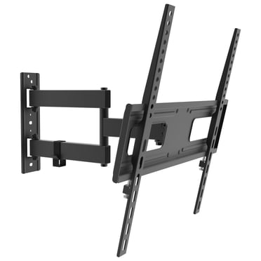 Full Motion TV Wall Mount for 26"-55" inch TVs up to 77lbs, Swivel Tilt TV Bracket with Articulating Extend Arm, Max VESA 400x400mm