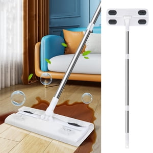 EGNMCR 2-in-1 Nettoyage des sols Mop Nettoyeur de sol sec et humide Mop Électrostatique Mop Mop