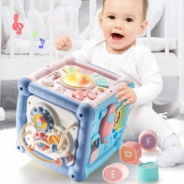 Multifunctional Baby Hand Drum Toy Baby Toys gaming Music Box Piano Geometric Matching Blocks Treasure Box Educational Toys
