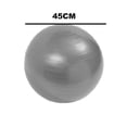 thumbnail image 2 of Exercise Ball - Bender Ball for Stability, Barre, Pilates, Yoga, Balance, Core Training, Stretching and Physical Therapy，sliver, 2 of 5