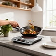 thumbnail image 4 of BotaniNest 3500 Table de Cuisson Commerciale à Induction avec Écran LCD et Commande par Bouton 10 Réglages de Température Précis Portable Multifonction Induction Design Concave pour Cuisson Maison Intelligente, 4 of 5