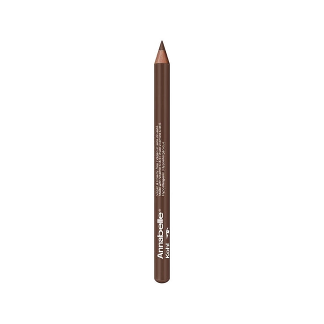 Annabelle Kohl Mat Eyeliner 137 Crayon Truffe Chocolat en Brun Mat avec Pointe Aiguisée, Offrant une application Fluide, une Couleur intense Performante, un Port Longue Durée et une Formule Végane, Sans Cruauté, Hypoallergénique, Convenant aux Yeux Sensibles et aux Porteurs de Lentilles de contact.