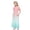 Pink, variant on LOVZFMLL Toddler Kids Cute Sparkling Print Short Sleeve Stretchy Pocket Dress A Line Long Dress