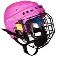 thumbnail image 1 of V3.0 Powertek Pink Helmet with Cage - SR Medium, 1 of 8