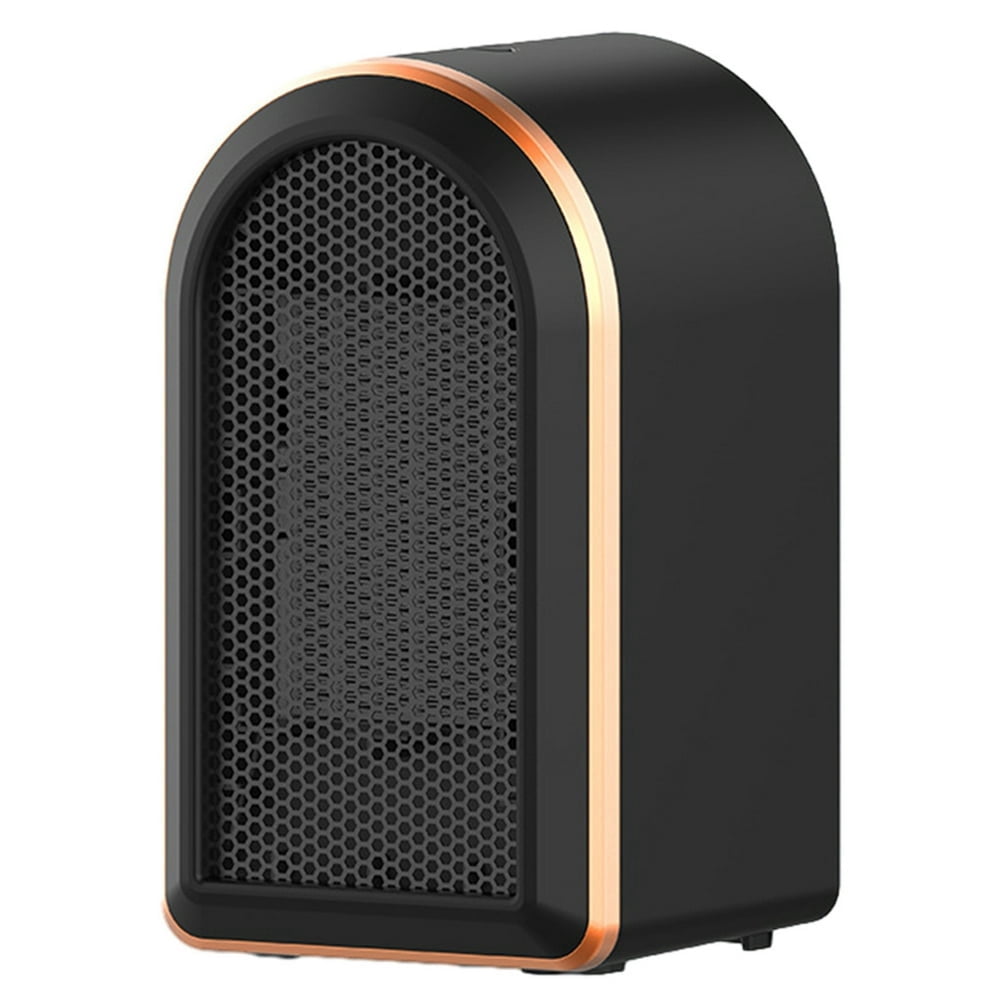 Estbridge Black Space Heater  1200W Electric Heaters Indoor Portable With Thermostat  Fast Heating Ceramic Room Small Heater With Heating And Fan Modes For Bedroom  Office And