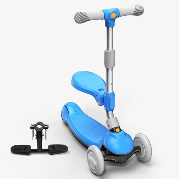 OUSITAID Toddler Scooter With Footrest Bike Pedals Baby Footrest And Ride-On Toy Replacement Part For Boys And Girls