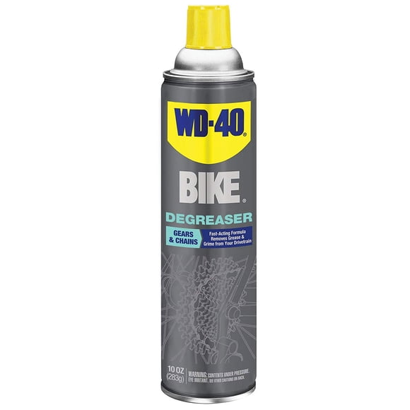 WD-40 BIKE 10 Ounce Aerosol Foaming Fast Acting Bike Chain Cleaner & Degreaser