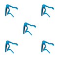 thumbnail image 1 of Langgg Guitar Streamlined Aluminum Guitar String Clip Clamp with Stainless Spring Silicone Handle blue 5Set, 1 of 6